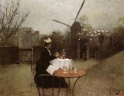 Ramon Casas Out of Doors oil